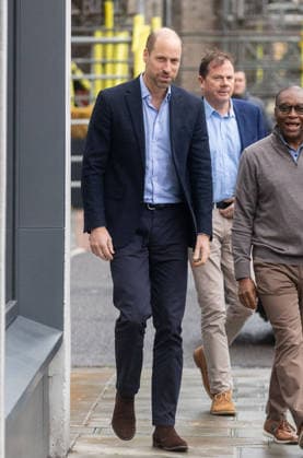 December 9, 2025, London, England, United Kingdom: Prince of Wales WILLIAM arrives at Centrepoint Offices in east London to mark 20th anniversary as patron. London United Kingdom - ZUMAs262 20251209_zip_s262_001 Copyright: xTayfunxSalcix
