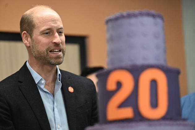 . 09 12 2025. London, United Kingdom. Prince William during a visit to the Centrepoint homeless charityÕs will new offices in London to mark his 20th anniversary as Patron.  xPoolx xi-Imagesx IIM-26446-0004