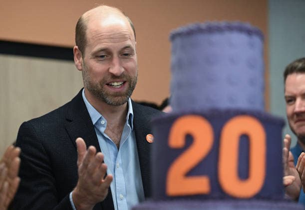 . 09 12 2025. London, United Kingdom. Prince William during a visit to the Centrepoint homeless charityÕs will new offices in London to mark his 20th anniversary as Patron.  xPoolx xi-Imagesx IIM-26446-0009