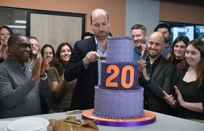 . 09 12 2025. London, United Kingdom. Prince William during a visit to the Centrepoint homeless charityÕs will new offices in London to mark his 20th anniversary as Patron.  xPoolx xi-Imagesx IIM-26446-0020
