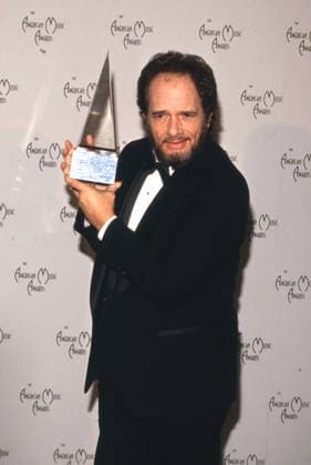 Merle Haggard at The 18th Annual American Music Awards on January 28, 1991, at the Shrine Auditorium, in Los Angeles, California Copyright: xRalphxDominguez MediaPunchx