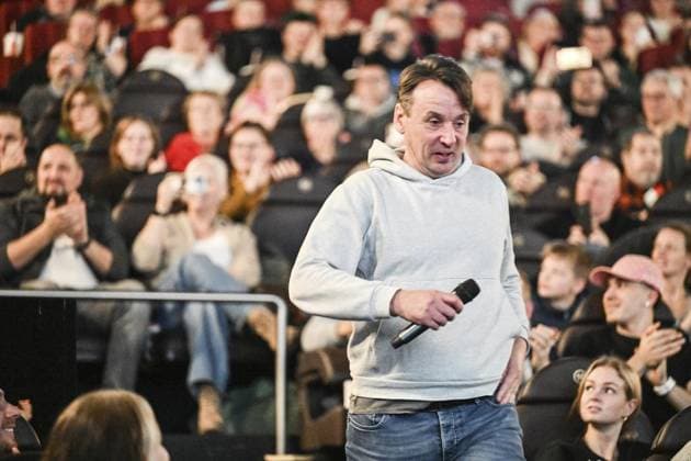 Stromberg Kino Tour im Revier - von Mülheim bis Dortmund mit u.a. C.M. Herbst und Bjärne Mädel ** NUR FÜR REDAKTIONELLE ZWECKE ** EDITORIAL USE ONLY **<p>Drehbuchautor Ralf Husmann am Dienstag, 09. Dezember 2025 bei der Stromberg Kino Tour im UCI in Bochum. Deutschland NRW Bochum Copyright: VladimirxWegener
