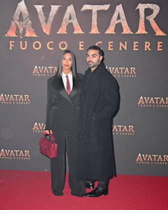 Melzo, Avatar: Fire and Ashes Italian Premiere at the Arcadia Cinema. Pictured: Federica Calemme, Gianmaria Antinolfi  Copyright: xManuelexMangiarottix xipa-agency.netx xManuelexMangiarottix IPA_Agency_IPA68968494