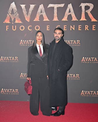Melzo, Avatar: Fire and Ashes Italian Premiere at the Arcadia Cinema. Pictured: Federica Calemme, Gianmaria Antinolfi  Copyright: xManuelexMangiarottix xipa-agency.netx xManuelexMangiarottix IPA_Agency_IPA68968502
