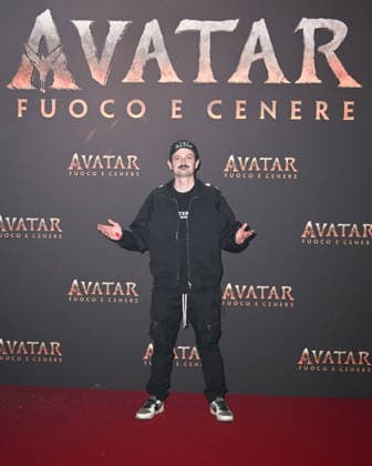 Melzo, Avatar: Fire and Ashes Italian Premiere at the Arcadia Cinema. In the photo: Fabio Rovazzi  Copyright: xManuelexMangiarottix xipa-agency.netx xManuelexMangiarottix IPA_Agency_IPA68968561