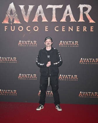 Melzo, Avatar: Fire and Ashes Italian Premiere at the Arcadia Cinema. In the photo: Fabio Rovazzi  Copyright: xManuelexMangiarottix xipa-agency.netx xManuelexMangiarottix IPA_Agency_IPA68968564