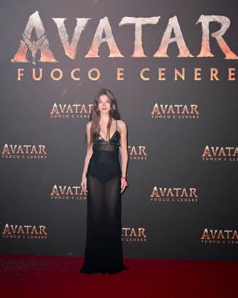 Melzo, Avatar: Fire and Ashes Italian Premiere at the Arcadia Cinema. Pictured: Nicky Passarella  Copyright: xManuelexMangiarottix xipa-agency.netx xManuelexMangiarottix IPA_Agency_IPA68968640