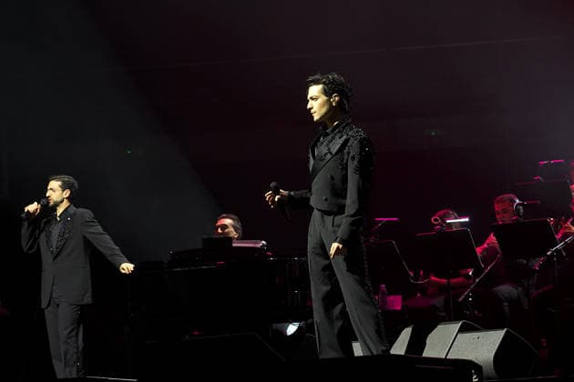 Il Volo, with Piero Barone, Ignazio Boschetto y Gianluca Ginoble, returns to Spain in 2025 with his highly anticipated tour Live In Concert , at Movistar Arena de Madrid, on December 09, 2025 in Madrid, Spain. ALTERPHOTOS S.Villarroel) (202512094382)