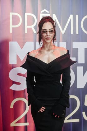 RIO DE JANEIRO, RJ - 09.12.2025: PREMIO MULTISHOW 2025 - Lara, daughter of Fausto Silva, at the 2025 Multishow Music Awards, a celebration of Brazilian music, which takes place on December 9th at Farmasi Arena in Rio de Janeiro. x2856855x  CristianexMota