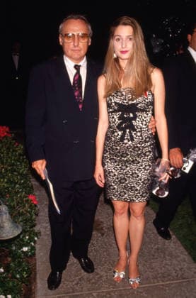 Dennis Hopper and Katherine La Nasa at the 43rd Annual Emmy Awards - Pre-Emmy Award Gala August 20, 1991 Copyright: xRalphxDominguez MediaPunchx