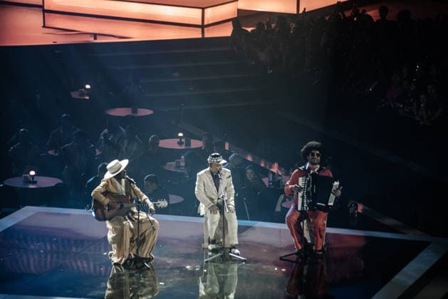 RIO DE JANEIRO, RJ - 09.12.2025: PREMIO MULTISHOW 2025 - Joao Gomes, Jota.Pe, performing at the 2025 Multishow Music Awards, a celebration of Brazilian music, which takes place on December 9th at Farmasi Arena in Rio de Janeiro. x2856879x  CristianexMota