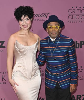 The Critics Choice Association™s 8th Annual Celebration of Black Cinema & Television Aiyana-Lee and Spike Lee arriving at The Critics Choice Association™s 8th Annual Celebration of Black Cinema & Television held at the Fairmont Century Plaza on December 9, 2025 in Century City, Ca. Century City Fairmont Century Plaza California USA Copyright: xLeexWatt AFF-USA.COMx