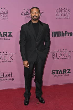 The Critics Choice Association™s 8th Annual Celebration of Black Cinema & Television Michael B. Jordan arriving at The Critics Choice Association™s 8th Annual Celebration of Black Cinema & Television held at the Fairmont Century Plaza on December 9, 2025 in Century City, Ca. Century City Fairmont Century Plaza California USA Copyright: xLeexWatt AFF-USA.COMx