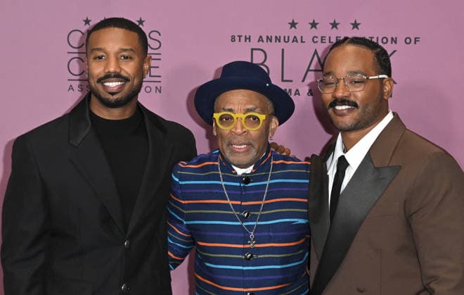 The Critics Choice Association™s 8th Annual Celebration of Black Cinema & Television Michael B. Jordan, Spike Lee and Ryan Coogler arriving at The Critics Choice Association™s 8th Annual Celebration of Black Cinema & Television held at the Fairmont Century Plaza on December 9, 2025 in Century City, Ca. Century City Fairmont Century Plaza California USA Copyright: xLeexWatt AFF-USA.COMx
