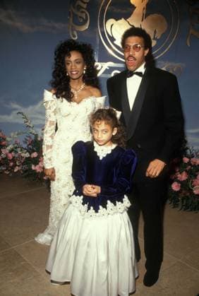 Lionel Richie, Brenda Richie And Daughter Nicole Richie October 1990 Copyright: xRalphxDominguez MediaPunchx