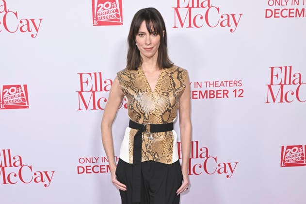 Rebecca Hall bei der Weltpremiere des Kinofilms Ella McCay im El Capitan Theatre. Los Angeles, 09.12.2025