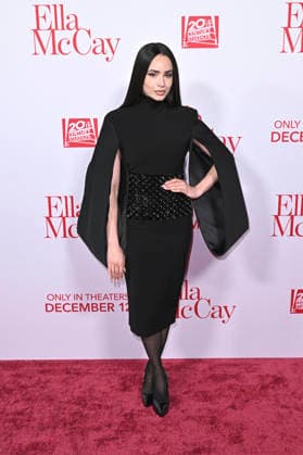 Sofia Carson bei der Weltpremiere des Kinofilms Ella McCay im El Capitan Theatre. Los Angeles, 09.12.2025