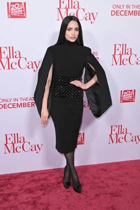 Sofia Carson bei der Weltpremiere des Kinofilms Ella McCay im El Capitan Theatre. Los Angeles, 09.12.2025