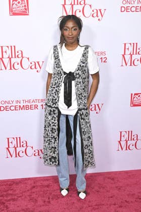 Ayo Edebiri bei der Weltpremiere des Kinofilms Ella McCay im El Capitan Theatre. Los Angeles, 09.12.2025