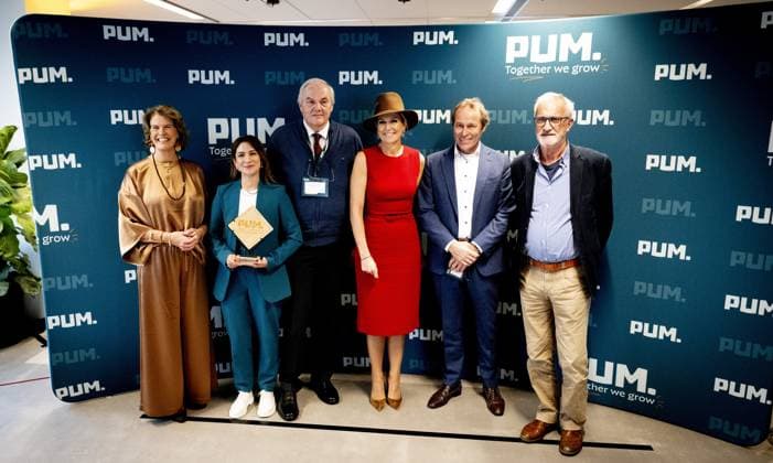 THE HAGUE Queen Maxima attends the PUM Impact Awards ceremony. PUM, founded by the employers organization VNO-NCW, sends experienced Dutch professionals to support small and medium-sized enterprises in developing countries and emerging markets with voluntary advice. ANP HOLLANDSE HOOGTE ROBIN UTRECHT netherlands out - belgium out  Copyright: xx x544490050x originalFilename: 544490050.jpg