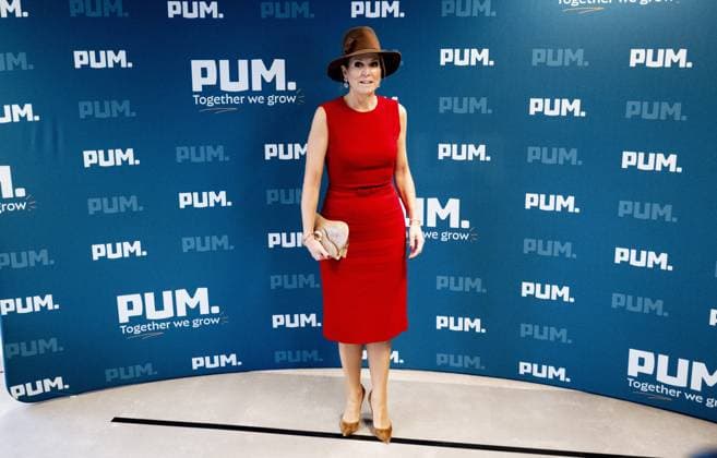 THE HAGUE Queen Maxima attends the PUM Impact Awards ceremony. PUM, founded by the employers organization VNO-NCW, sends experienced Dutch professionals to support small and medium-sized enterprises in developing countries and emerging markets with voluntary advice. ANP HOLLANDSE HOOGTE ROBIN UTRECHT netherlands out - belgium out  Copyright: xx x544490076x originalFilename: 544490076.jpg