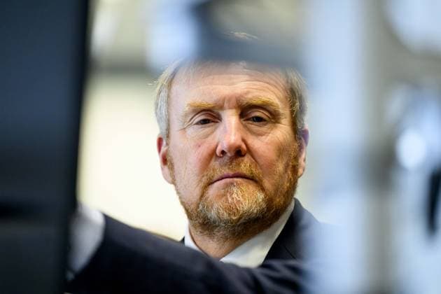Den Haag, The Netherlands, 2025-12-10 09:47:54 THE HAGUE, 10-12-2025, Ministry of Finance. King Willem-Alexander, accompanied by the Minister of Finance, Eelco Heinen, is on a working visit to the Ministry of Finance s General Treasury Agency in The Hague. PHOTO: NLBeeld Patrick van Emst Credit: NL Beeld Patrick van Emst  Copyright: xx x