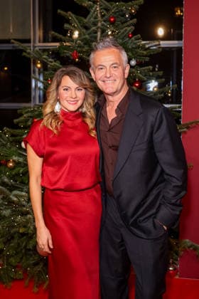Spenden Gala - 31. Jose Carreras Gala - Luise Bähr und Robert Lohr bei der 31. Jose Carreras Gala in der Mediacity Leipzig am 10.12.2025. Copyright: xEventpressxKochanx