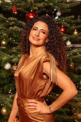 Spenden Gala - 31. Jose Carreras Gala - Marwa Eldessouky bei der 31. Jose Carreras Gala in der Mediacity Leipzig am 10.12.2025. Copyright: xEventpressxKochanx