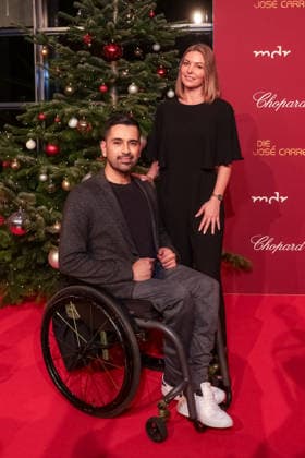 Spenden Gala - 31. Jose Carreras Gala - Tan Caglar und Nadja Bergmann bei der 31. Jose Carreras Gala in der Mediacity Leipzig am 10.12.2025. Copyright: xEventpressxKochanx