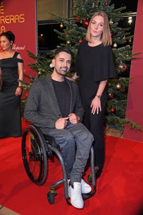 Tan Caglar mit Freundin Nadja Bergmann - 31. JOSE CARRERAS GALA in der Media City in Leipzig am 10.12.2025
