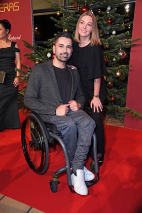 Tan Caglar mit Freundin Nadja Bergmann - 31. JOSE CARRERAS GALA in der Media City in Leipzig am 10.12.2025