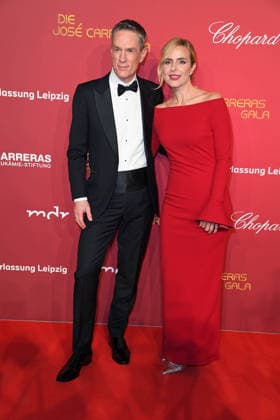 Sven Lorig, Stephanie Müller-Spirra - 31. JOSE CARRERAS GALA in der Media City in Leipzig am 10.12.2025