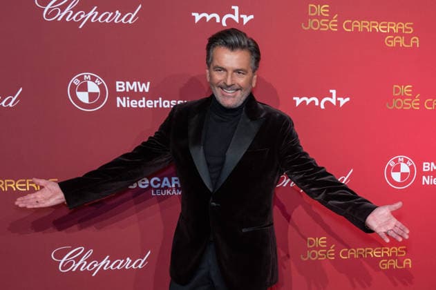 Leipzig - 31. Jose Carreras Gala 10.12.2025 ab 18 Uhr Leipzig, Altenburger Straße (Media City) Fotograf: EHL Media Im Foto: Thomas Anders, Sänger Zur 31. Jose Carreras Gala sind am Mittwochabend erneut Dutzende Promis in die Leipziger Media City gekommen, um an Telefonen Spenden für die Leukämie-Stiftung entgegenzunehmen. Leipzig Sachsen Deutschland Copyright: xEHLxMedia DietmarxThomasx 20251210_carreras-gala-leipzig_80