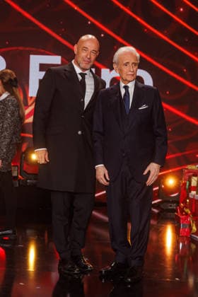 Spenden Gala - 31. Jose Carreras Gala - Der Graf (Unheilig) und Jose Carreras bei der 31. Jose Carreras Gala in der Mediacity Leipzig am 10.12.2025. Copyright: xEventpressxKochanx