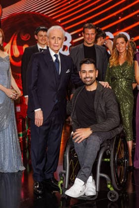 Spenden Gala - 31. Jose Carreras Gala - Jose Carreras und Tan Caglar bei der 31. Jose Carreras Gala in der Mediacity Leipzig am 10.12.2025. Copyright: xEventpressxKochanx