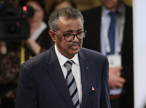 56th Munich Security Conference MUNICH, GERMANY - FEBRUARY 15: World Health Organization (WHO) general director Tedros Adhanom Ghebreyesus arrives to make a speech as he attends the 56th Munich Security Conference at Bayerischer Hof Hotel in Munich, Germany on February 15, 2020. Münih Germany. Editorial use only. Please get in touch for any other usage.  Copyright: x2025xAnadoluxAbdulhamidxHoÅübaÅüx