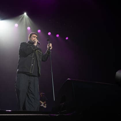 Antonio Orozco performs in Madrid, Spain - 10 Dec 2025 Singer Antonio Orozco performs during a concert at the Movistar Arena. Madrid Spain Copyright: xAtilanoxGarciax xSOPAxImagesx photo02824
