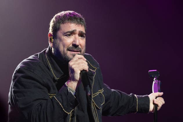 December 10, 2025, Madrid, Spain: Singer Antonio Orozco performs during a concert at the Movistar Arena. Madrid Spain - ZUMAs197 20251210_aaa_s197_332 Copyright: xAtilanoxGarciax