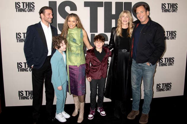 Bradley Cooper, Calvin Knegten, Andra Day, Blake Kane, Laura Dern und Will Arnett beim Special Screening des Kinofilms Is This Thing On? im DGA Theater. New York, 10.12.2025