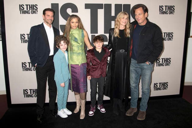 Bradley Cooper, Calvin Knegten, Andra Day, Blake Kane, Laura Dern und Will Arnett beim Special Screening des Kinofilms Is This Thing On? im DGA Theater. New York, 10.12.2025
