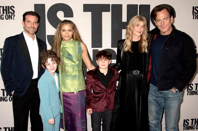 Bradley Cooper, Calvin Knegten, Andra Day, Blake Kane, Laura Dern und Will Arnett beim Special Screening des Kinofilms Is This Thing On? im DGA Theater. New York, 10.12.2025