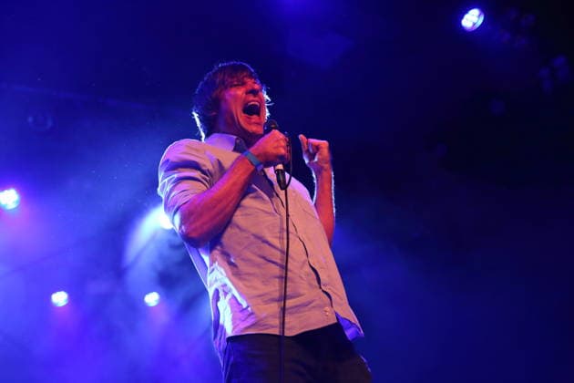 John Maus bei einem Konzert im Astra Kulturhaus in Berlin, 10. Dezember 2025. John Maus Konzert Berlin