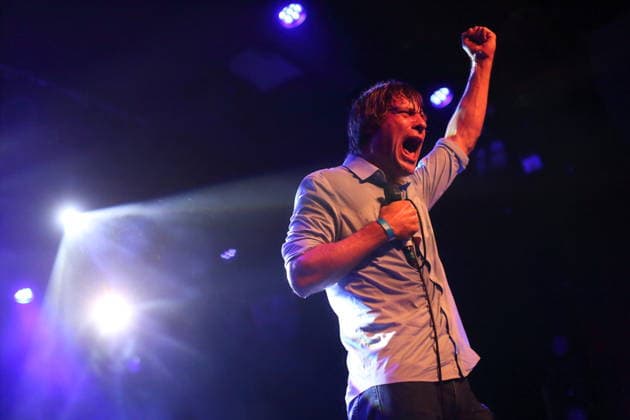 John Maus bei einem Konzert im Astra Kulturhaus in Berlin, 10. Dezember 2025. John Maus Konzert Berlin