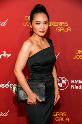 ABBleipzig: Mai Duong Kieu zu Gast auf dem roten Teppich bei der 31.Jose Carreras Gala in der Media City Leipzig, am 10.12.25 Sachsen Deutschland