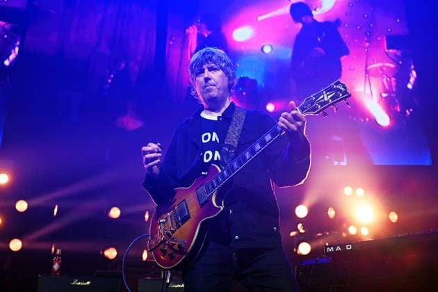 The Charlatans performing at Roundhouse in London LONDON, ENGLAND - DECEMBER 10: Mark Collins of ˜The Charlatans™ performing at Roundhouse, Chalk Farm on December 10, 2025 in London, England. CAP MAR MAR Great Britain Copyright: xMartinxHarris CapitalxPicturesx