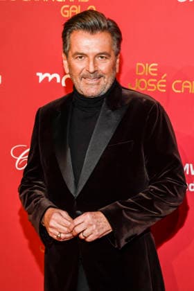 ABBleipzig: Thomas Anders Saenger zu Gast auf dem roten Teppich bei der 31.Jose Carreras Gala in der Media City Leipzig, am 10.12.25 Sachsen Deutschland