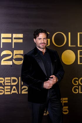 Golden Globes Gala at Red Sea Film Festival - Jeddah Edgar Ramirez attends the Golden Globes Gala Dinner, as part of the 5th edition of the Red Sea Film Festival in Jeddah, Saudi Arabia, on December 10, 2025. Photo by Balkis Press ABACAPRESS.COM Jeddah Saudi Arabia  Copyright: xBalkisxPress ABACAx