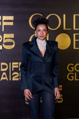 Golden Globes Gala at Red Sea Film Festival - Jeddah Saudi actress Summer Shesha attends the Golden Globes Gala Dinner, as part of the 5th edition of the Red Sea Film Festival in Jeddah, Saudi Arabia, on December 10, 2025. Photo by Balkis Press ABACAPRESS.COM Jeddah Saudi Arabia  Copyright: xBalkisxPress ABACAx