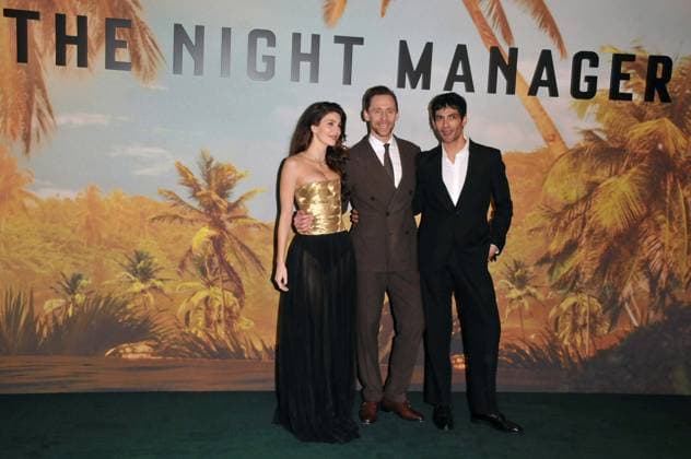 The Night Manager S2 UK TV premiere, London Camila Morrone, Tom Hiddleston and Diego Calva at The Night Manager S2 UK TV premiere, BFI Southbank, Belvedere Road, on Wednesday 10 December 2025 in London, England, UK. CAP CAN CAN London UK Great Britain Copyright: xCanxNguyen CapitalxPicturesx