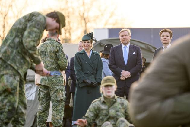 Amsterdam, The Netherlands, 2025-12-11 12:08:07 AMSTERDAM, 11-12-2025, Marineterrein State visit of the President of Finland, Alexander Stubb, to the Netherlands. He is accompanied by his wife, Suzanne Innes-Stubb. At the Marineterrein (MEA), the Royal Couple, the Finnish President, and Mrs. Innes-Stubb will visit the Amsterdam Drone Lab, where they will learn about the use of drones for various civilian purposes, with relevance to the energy and defense sectors. Students and instructors will discuss topics including Defensity College. PHOTO: NLBeeld Patrick van Emst Credit: NL Beeld Patrick van Emst Copyright: xx x